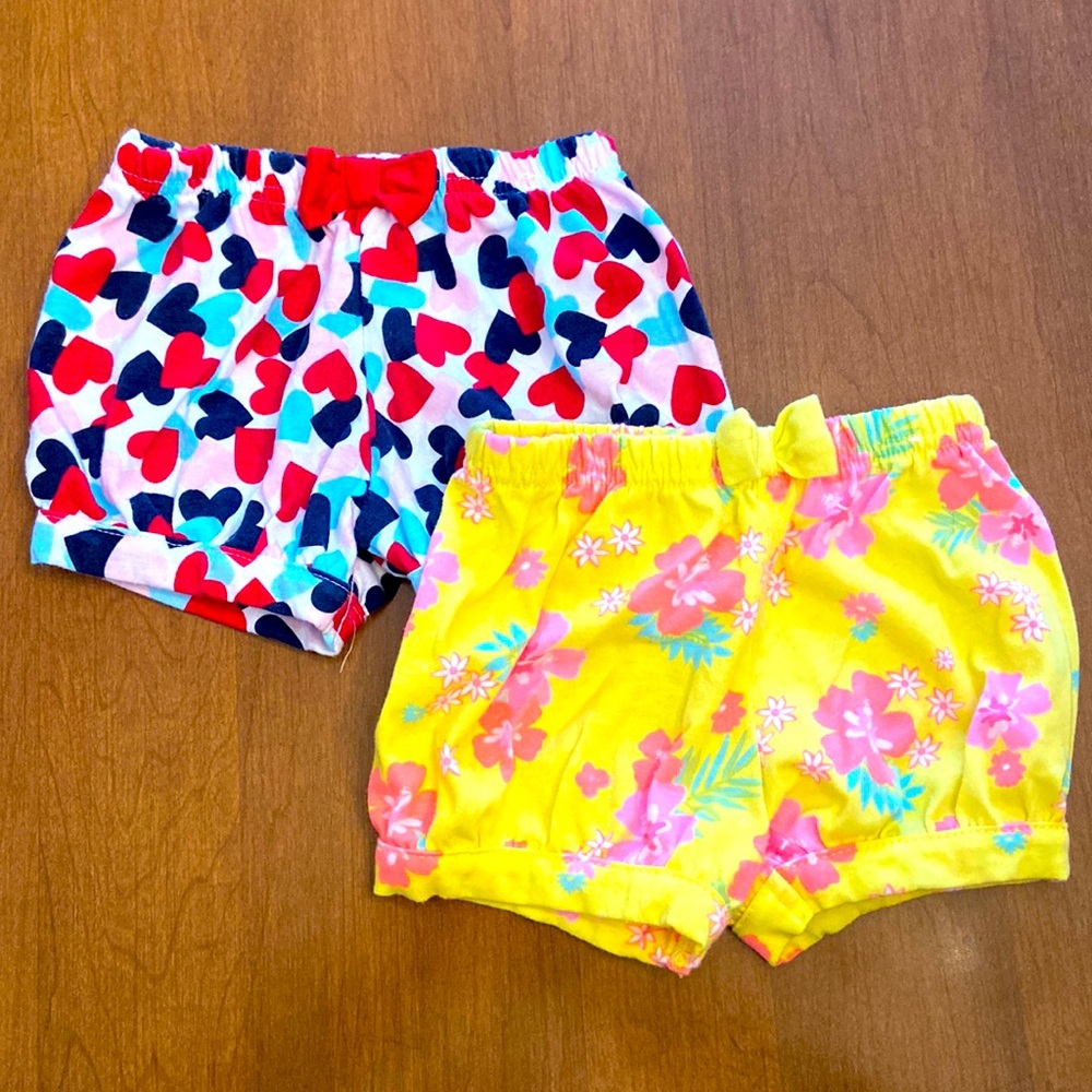 Two pairs of shorts!